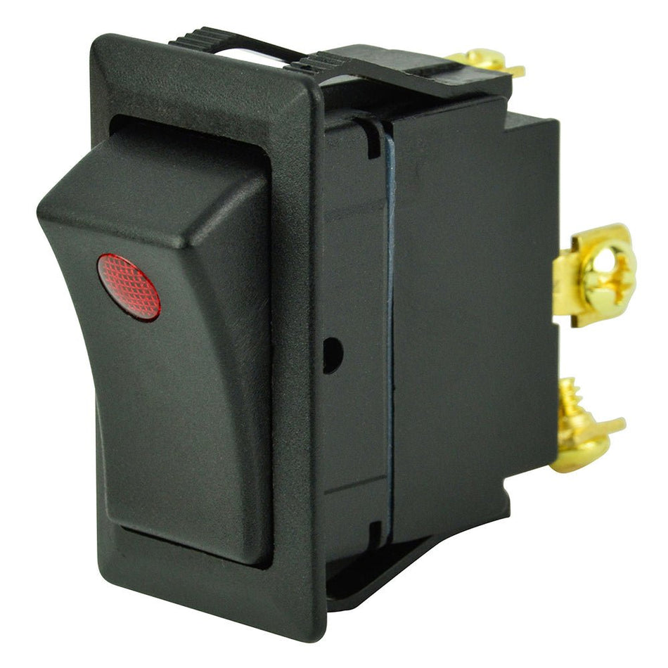 BEP SPST Rocker Switch - 1 - LED - 12V - ON/OFF - Get Tight Gear
