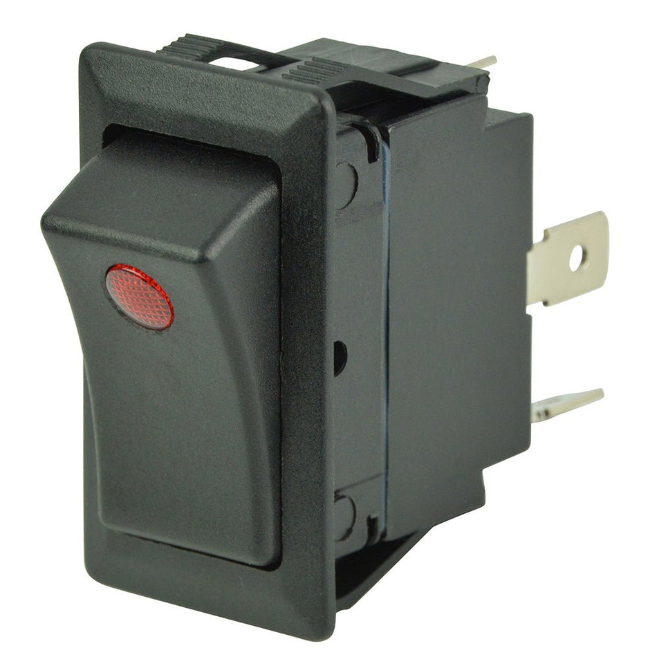 BEP SPST Rocker Switch - 1 - LED - 12V/24V - ON/OFF - Get Tight Gear