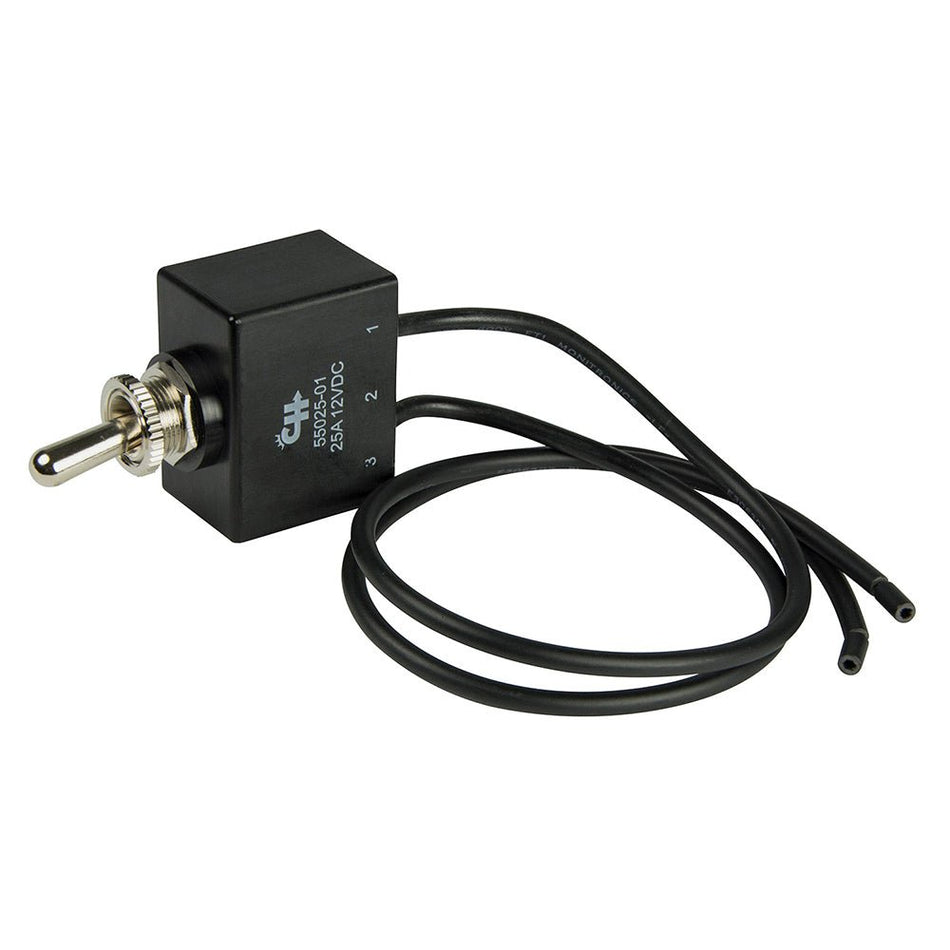 BEP SPST Sealed Toggle Switch - OFF/(ON) - Get Tight Gear