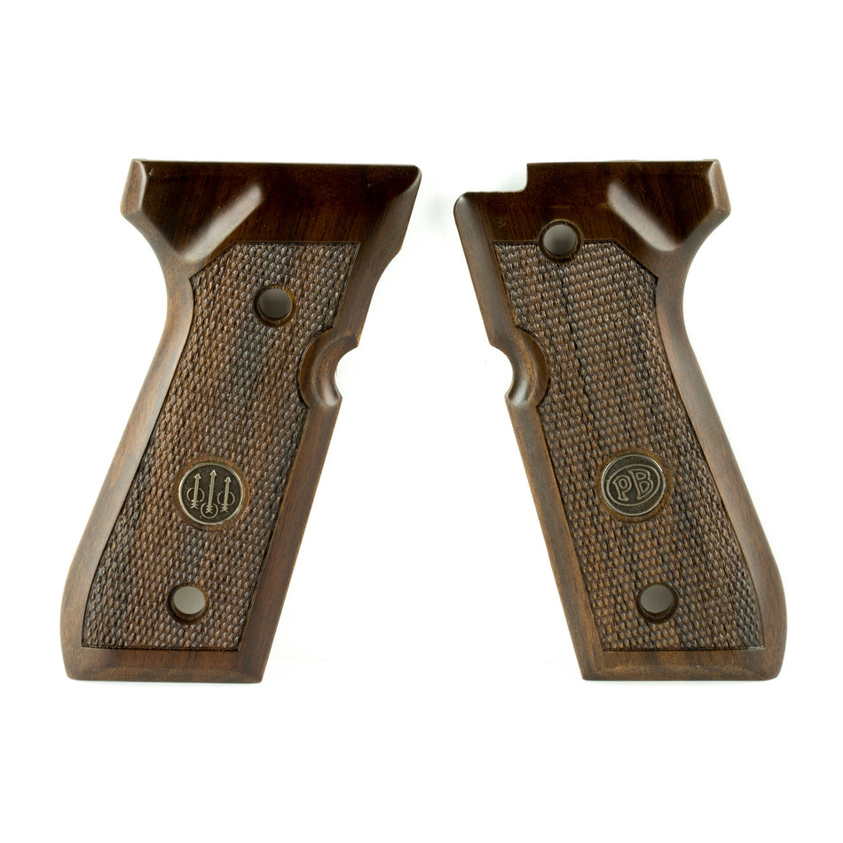 BERETTA GRIPS 92 96FS WOOD CHKRD - Get Tight Gear