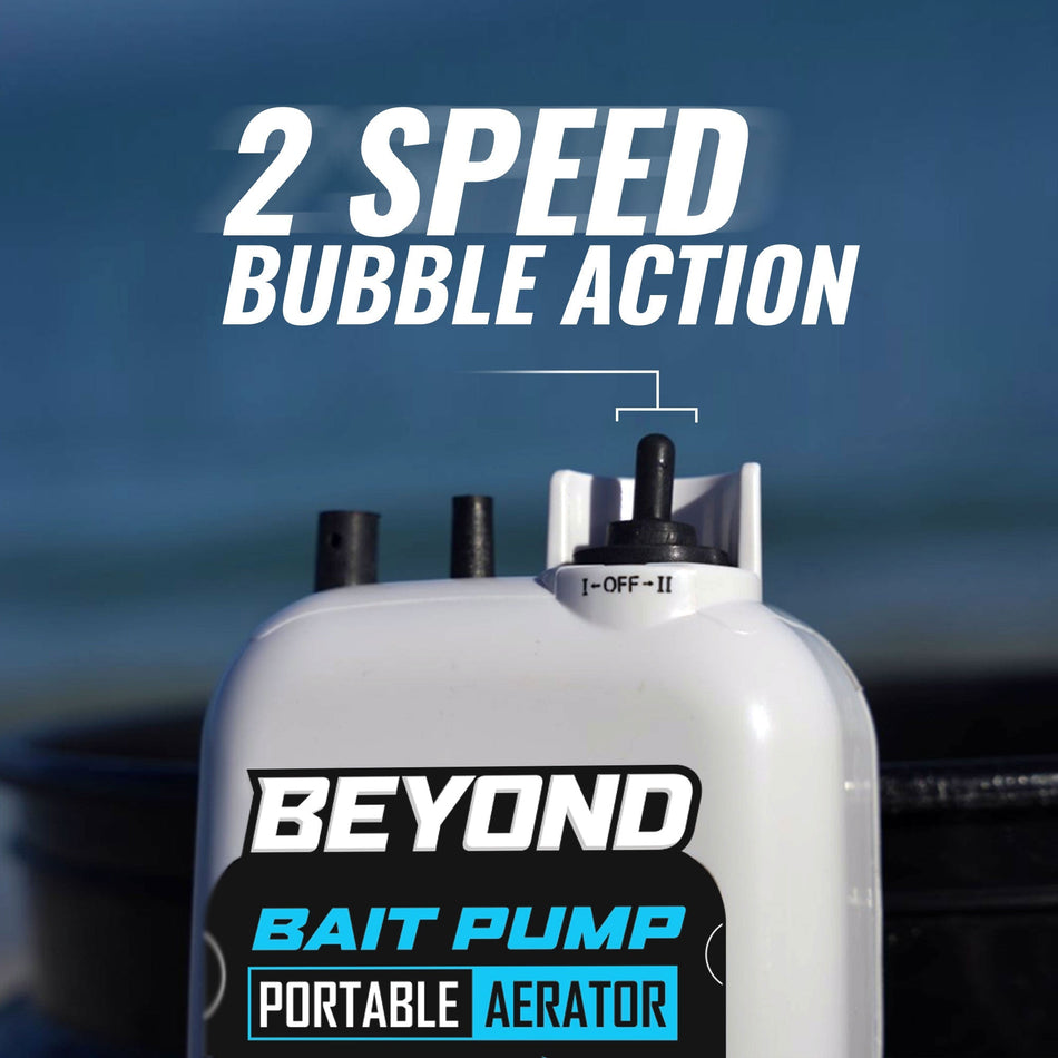 Beyond Bait Pump - Portable Live Bait Aerator - Get Tight Gear