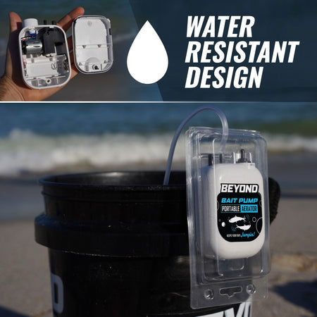 Beyond Bait Pump - Portable Live Bait Aerator - Get Tight Gear