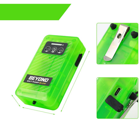 Beyond Bait Pump Rechargeable Aerator - Glow in The Dark Bubbler - Get Tight Gear