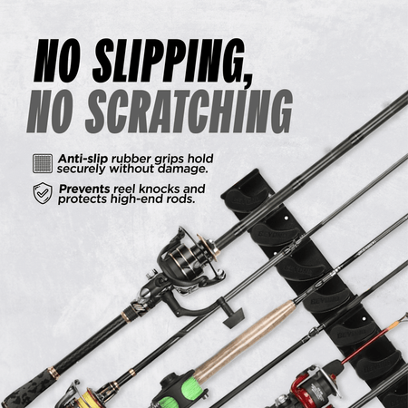 Beyond Fishing GripLock Vertical Fishing Rod Rack - Get Tight Gear