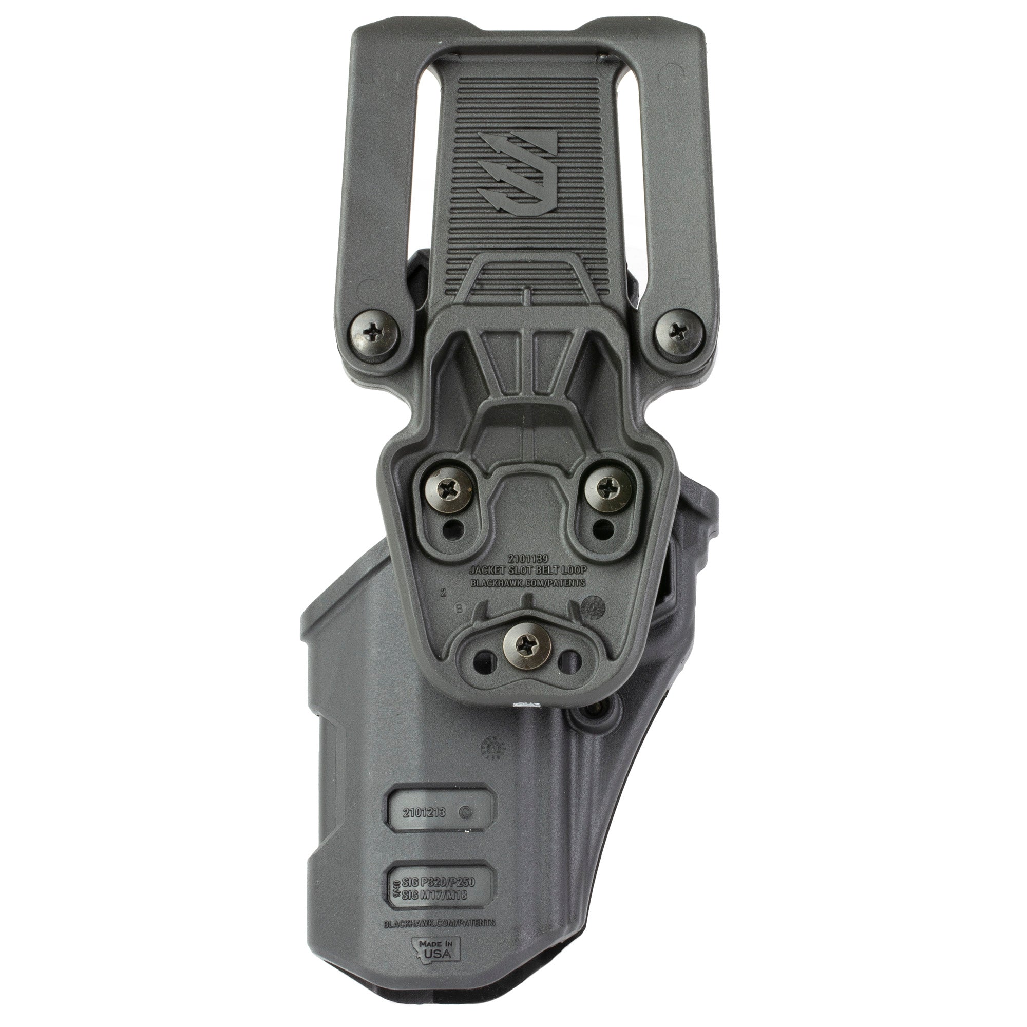 BH T - SER L2C OVERT SIG P320 RH BLK - Get Tight Gear