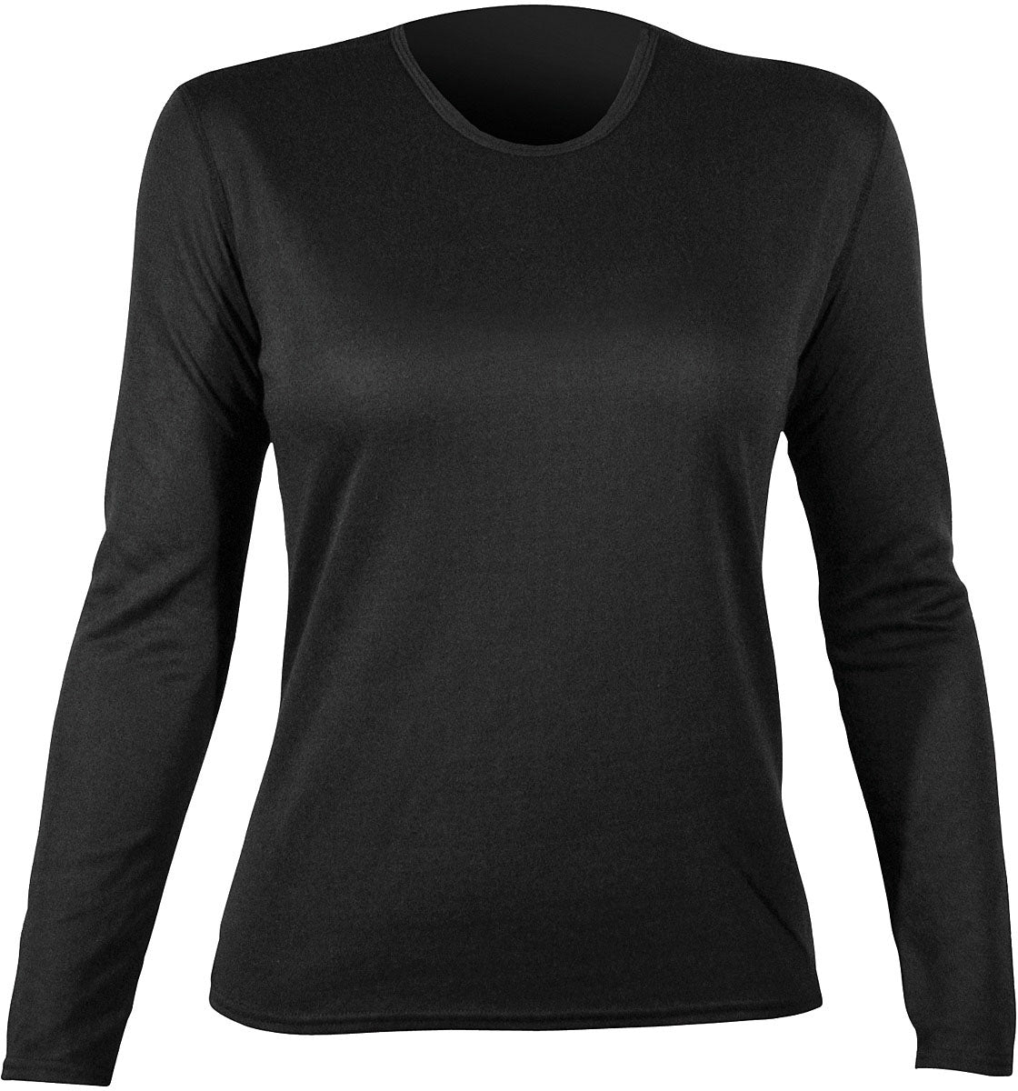 Bi Ply Crew Wmns Blk Sm - Get Tight Gear