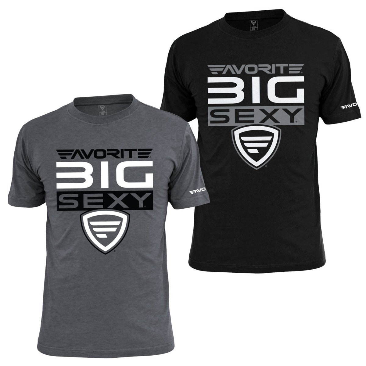 Big Sexy Stacked T-Shirt - Get Tight Gear