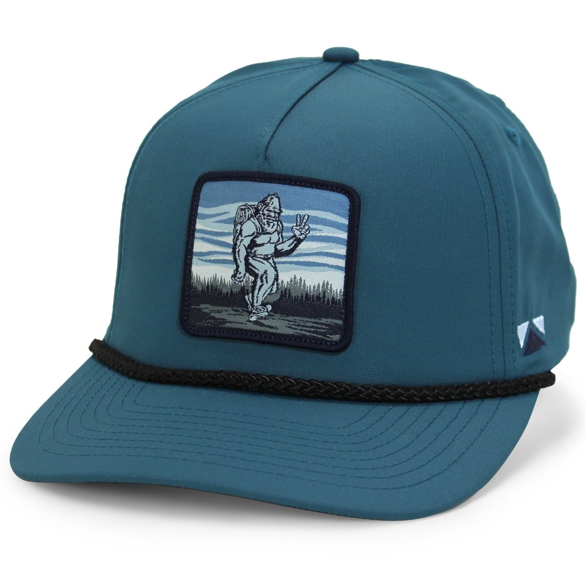 Bigfoot Backpacker 5 - Panel Rope Cap - Get Tight Gear