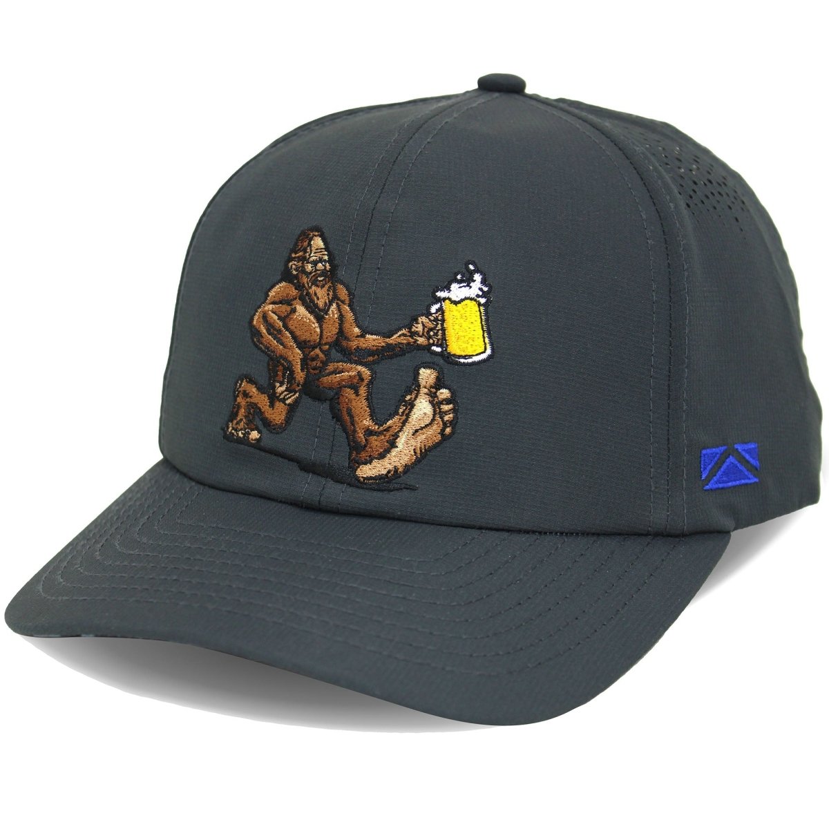 Bigfoot Beer Run Hat 6 - Panel Performance Cap - Get Tight Gear