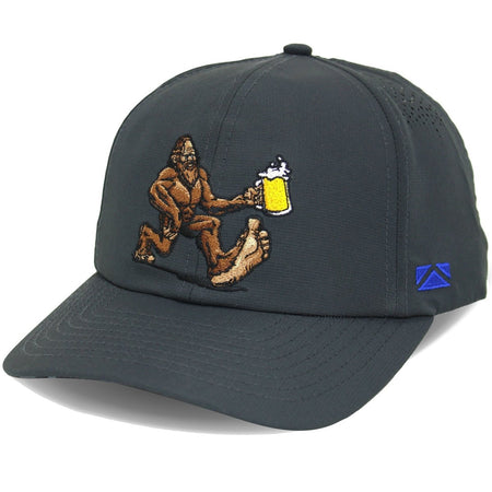Bigfoot Beer Run Hat 6 - Panel Performance Cap - Get Tight Gear