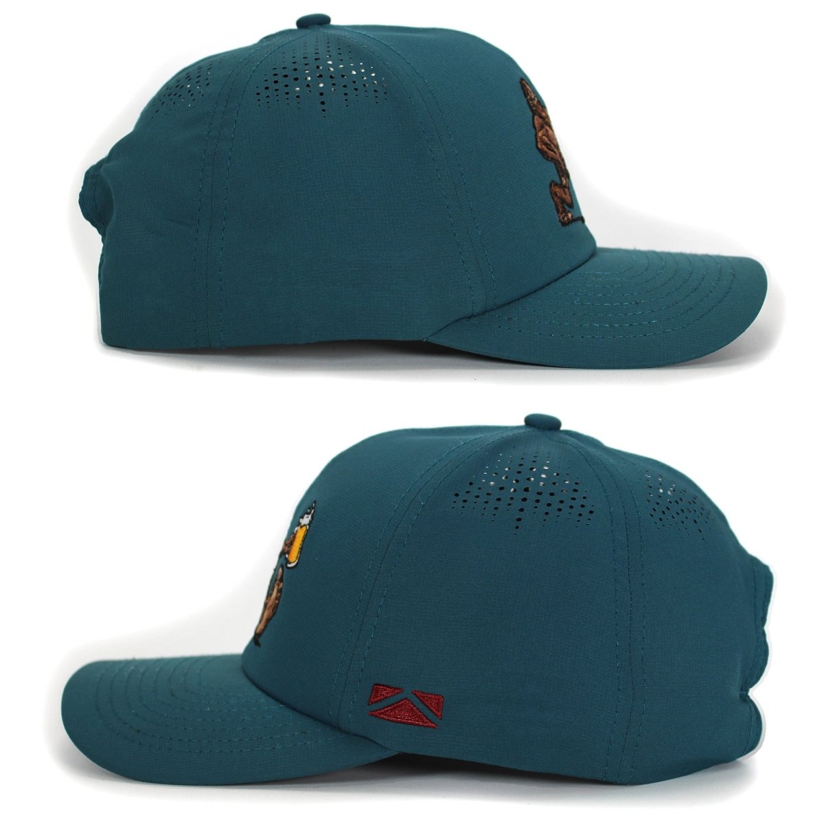Bigfoot Beer Run Hat 6 - Panel Performance Cap - Get Tight Gear