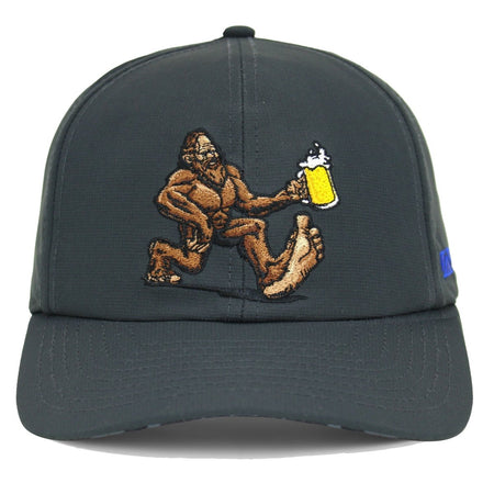 Bigfoot Beer Run Hat 6 - Panel Performance Cap - Get Tight Gear