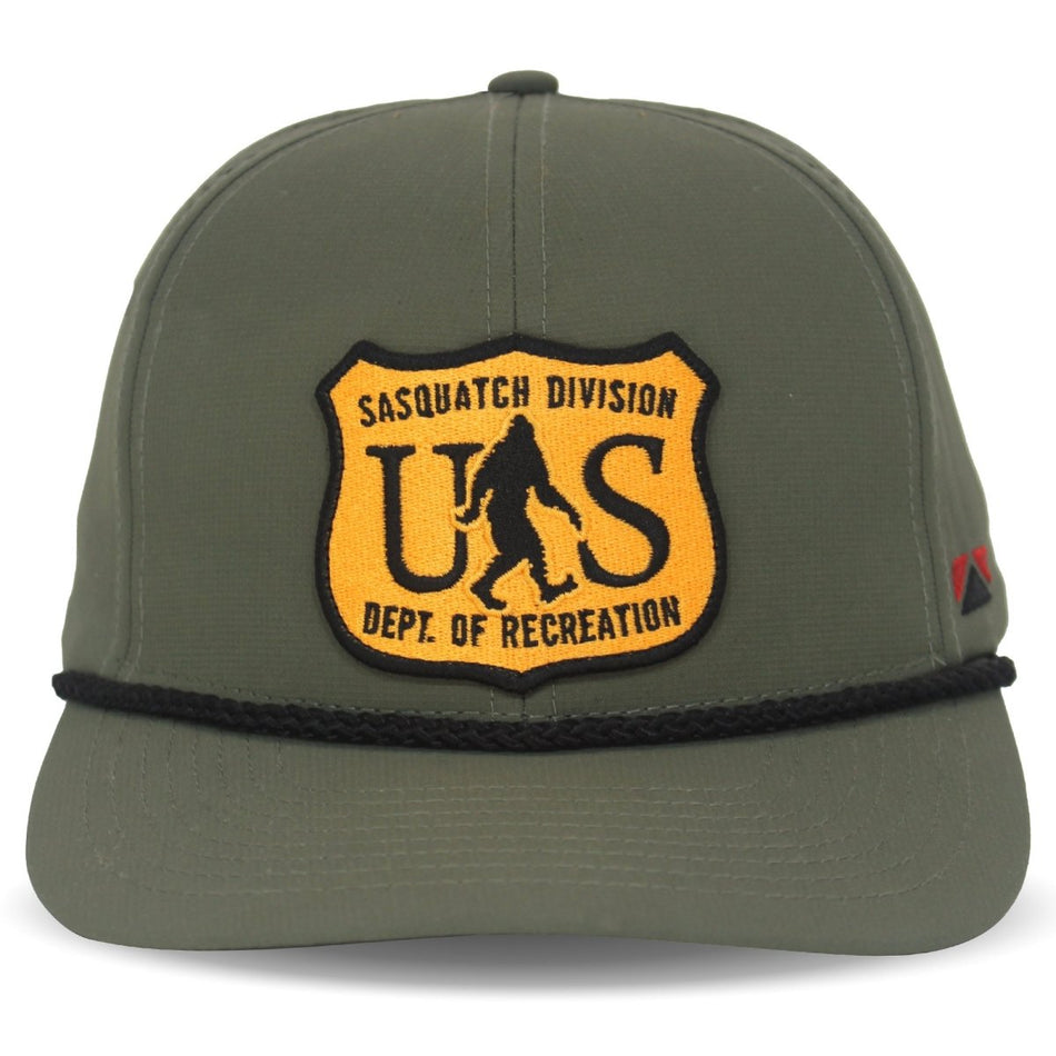 Bigfoot Department of recreation forestry hat - Get Tight Gear