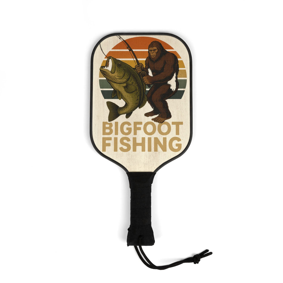 Bigfoot Fishing Pickleball Paddle Set - Fun Outdoor Sports Gear - Get Tight Gear