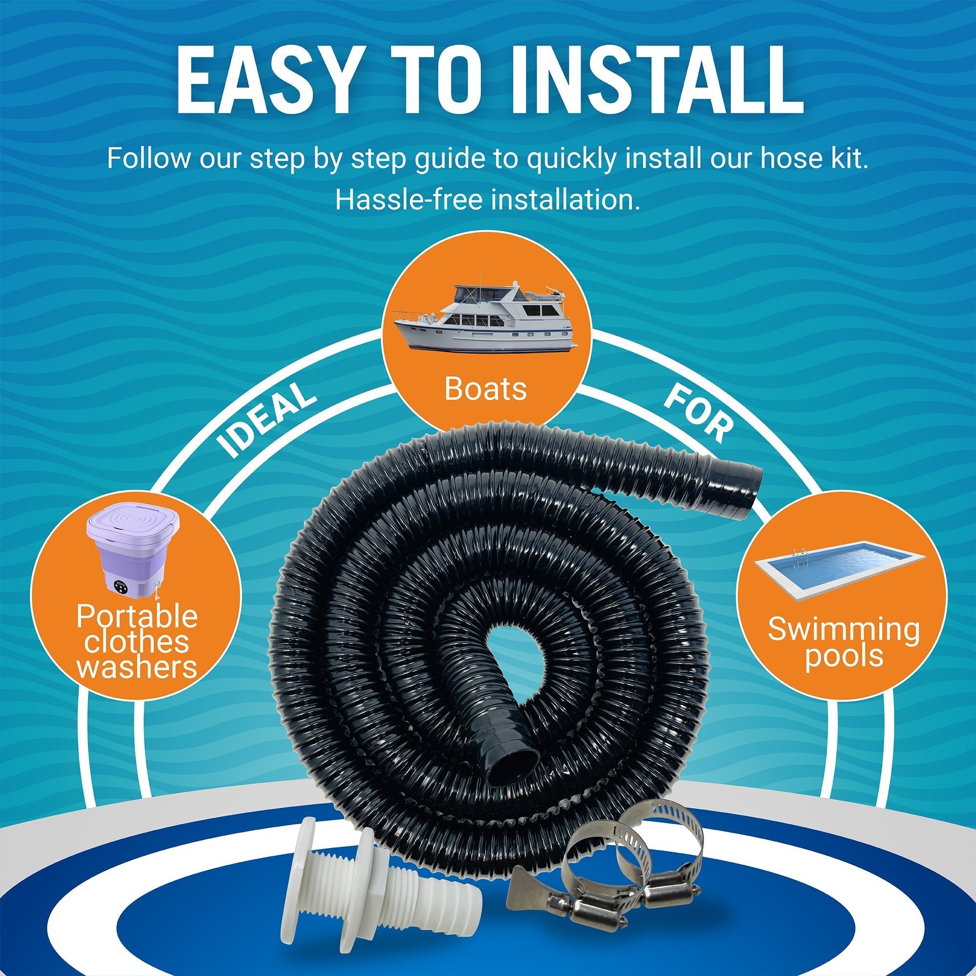 Bilge Pump Hose Kit - Get Tight Gear