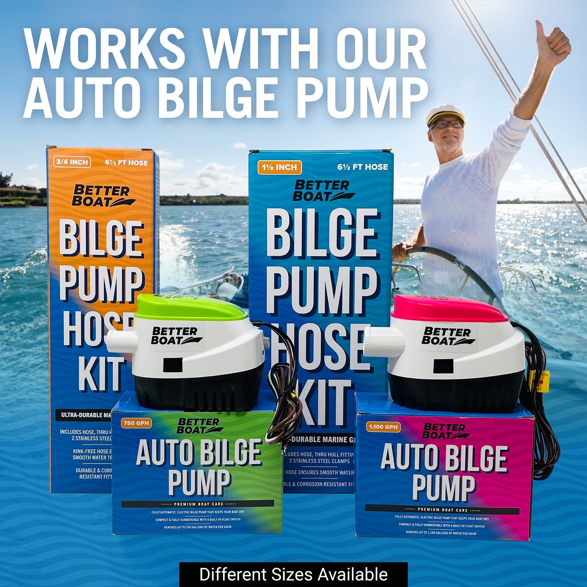 Bilge Pump Hose Kit - Get Tight Gear