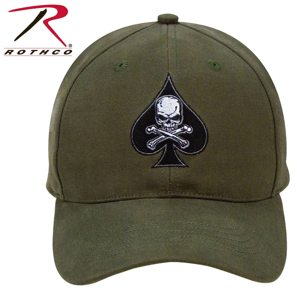 Black Ink Death Spade Low Profile Insignia Cap - Get Tight Gear