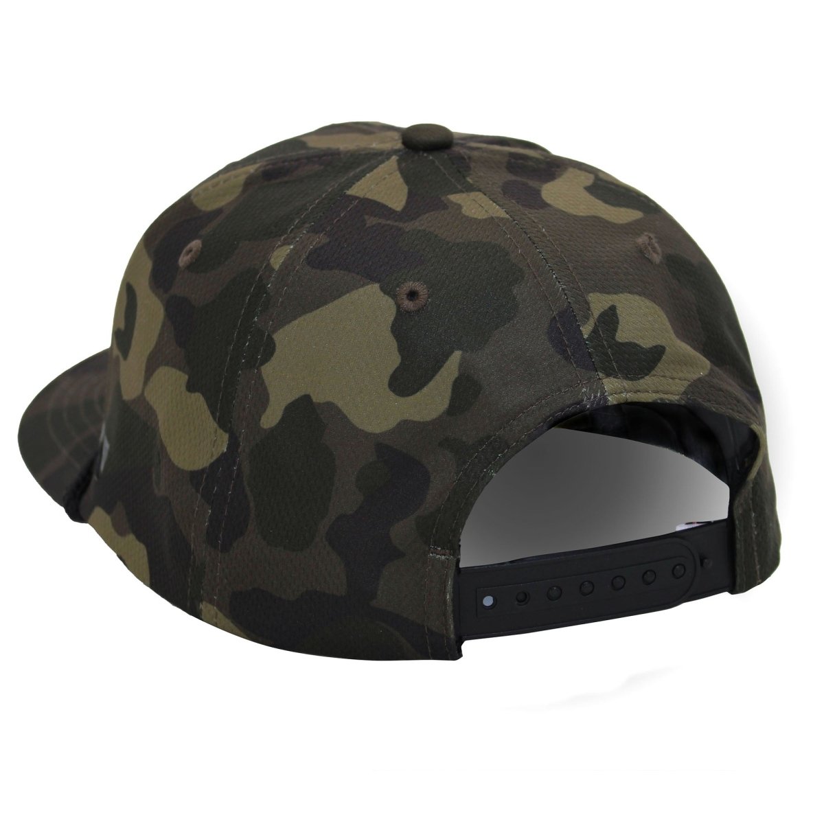 Black Lab Performance Rope Cap on Dark Old School Camo - Get Tight Gear