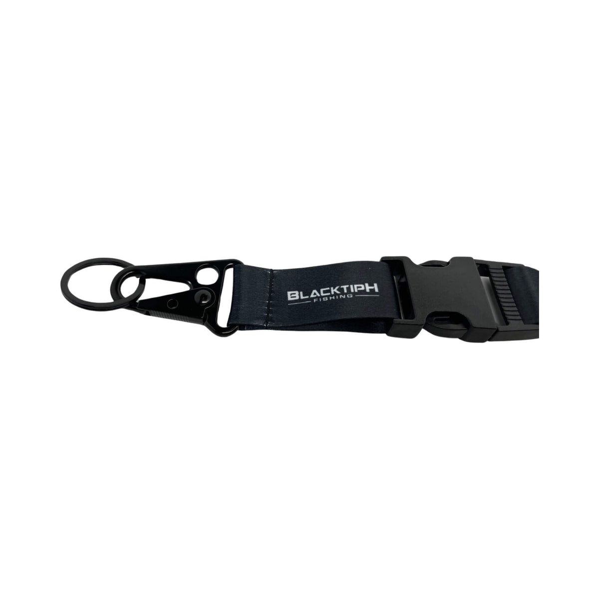 Black Lanyard with Crane clip - Get Tight Gear