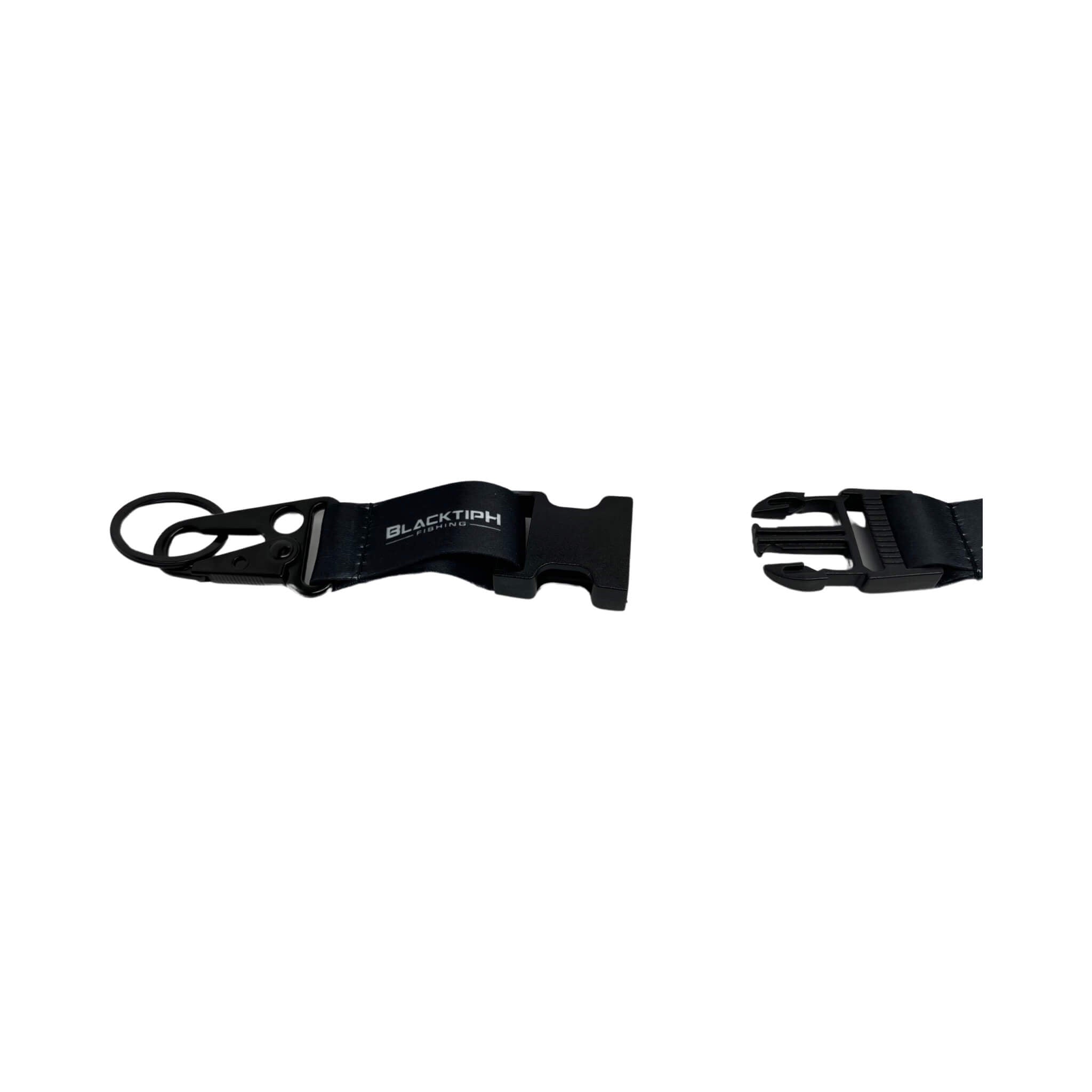 Black Lanyard with Crane clip - Get Tight Gear