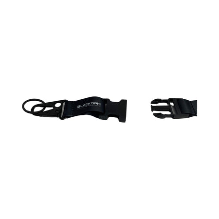 Black Lanyard with Crane clip - Get Tight Gear