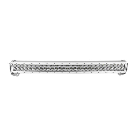 Black Oak 30" Marine Curved Double Row LED Light Bar - Spot Optics - White Housing - Pro Series 3.0 - Get Tight Gear