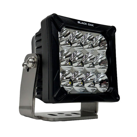 Black Oak 4" LED Pod Light - Black Housing - Bracket Mount - 120W - Combo Beam - Get Tight Gear