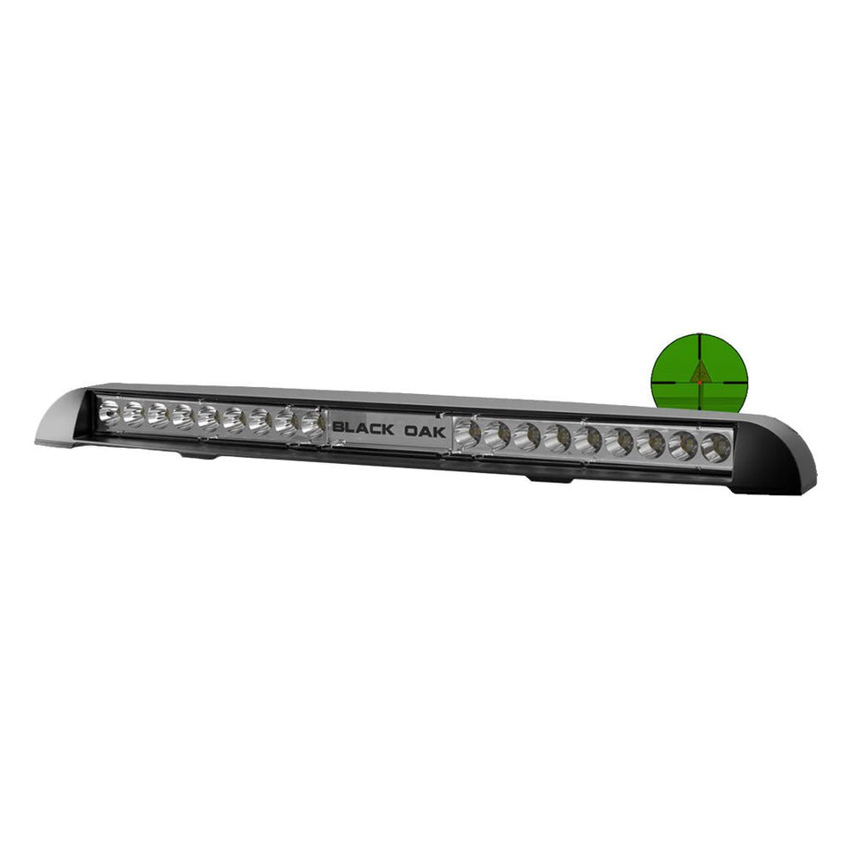 Black Oak Low Pro IR Light Bar - Black Housing - 850nm - Spot - Get Tight Gear