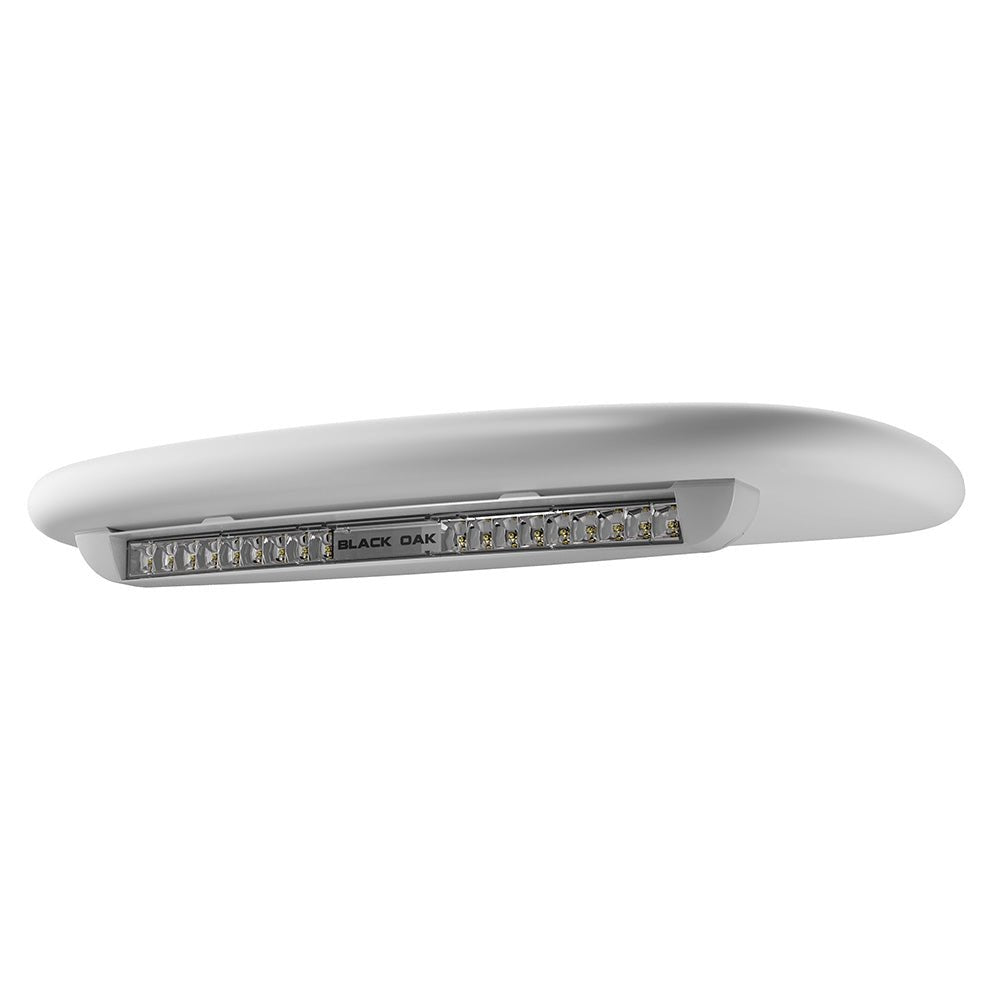 Black Oak Low Profile Marine Bar - Flood - Undermount - White - Get Tight Gear