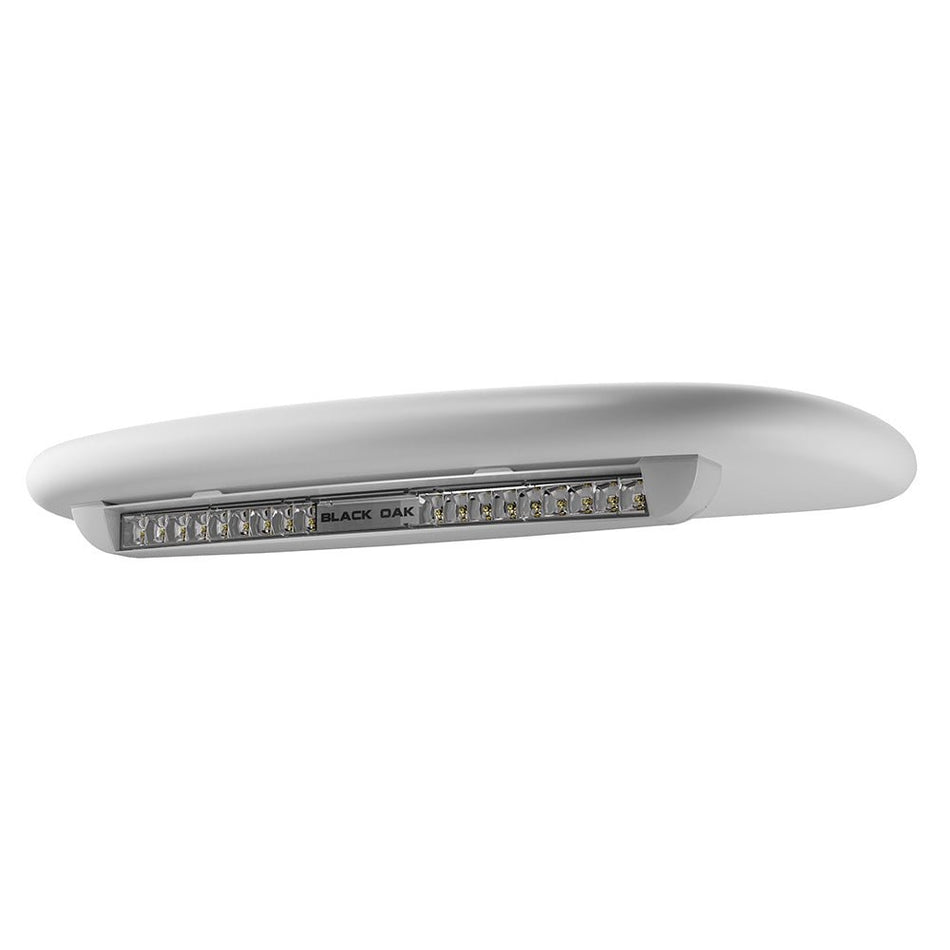 Black Oak Low Profile Marine Bar - Flood - Undermount - White - Get Tight Gear