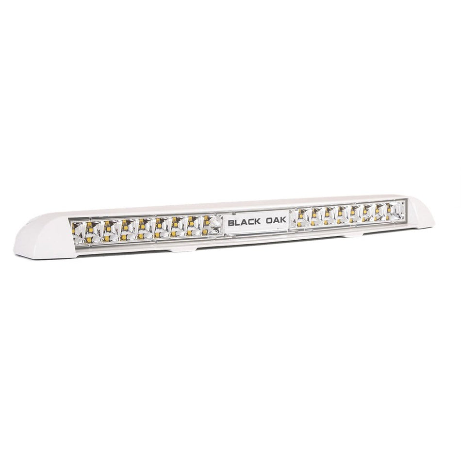 Black Oak Low Profile Marine Bar - Flood - White - Get Tight Gear