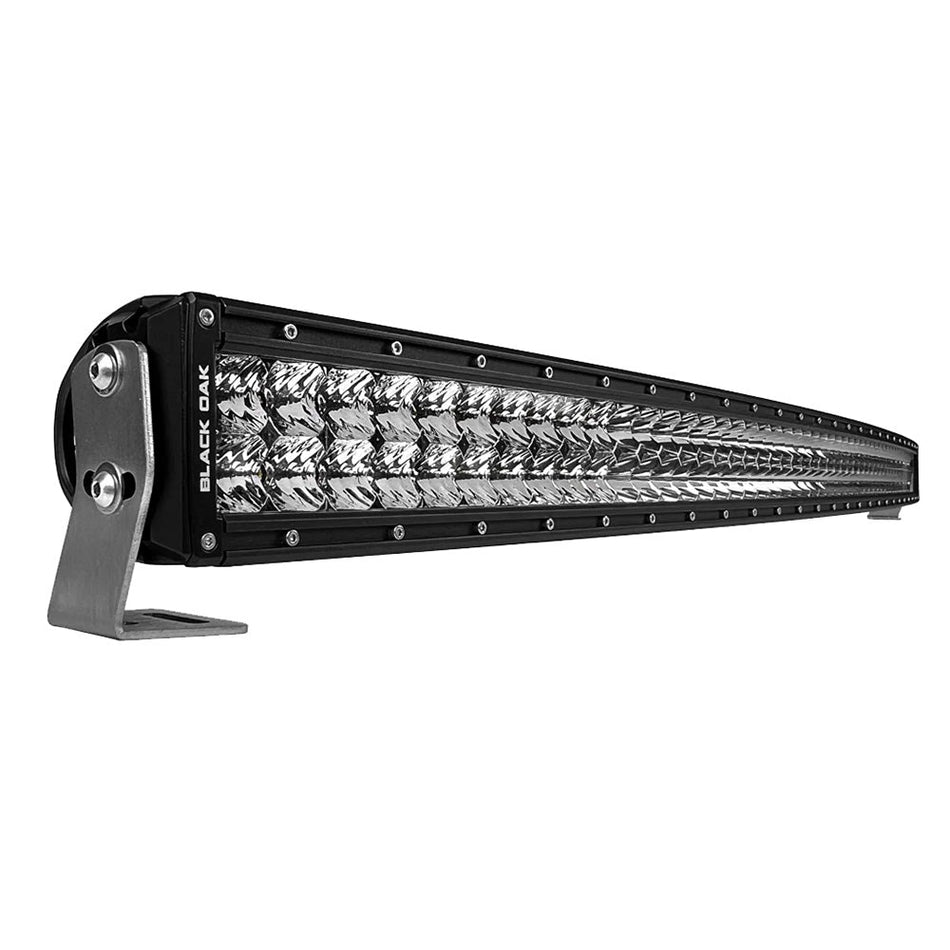 Black Oak Pro Series 3.0 Curved Double Row 40" LED Light Bar - Combo Optics - Black Housing - Get Tight Gear
