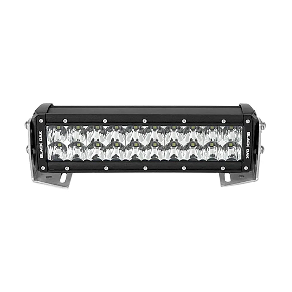 Black Oak Pro Series 3.0 Double Row 10" LED Light Bar - Combo Optics - Black Housing - Get Tight Gear