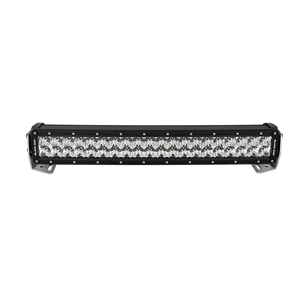 Black Oak Pro Series 3.0 Double Row 20" LED Light Bar - Combo Optics - Black Housing - Get Tight Gear