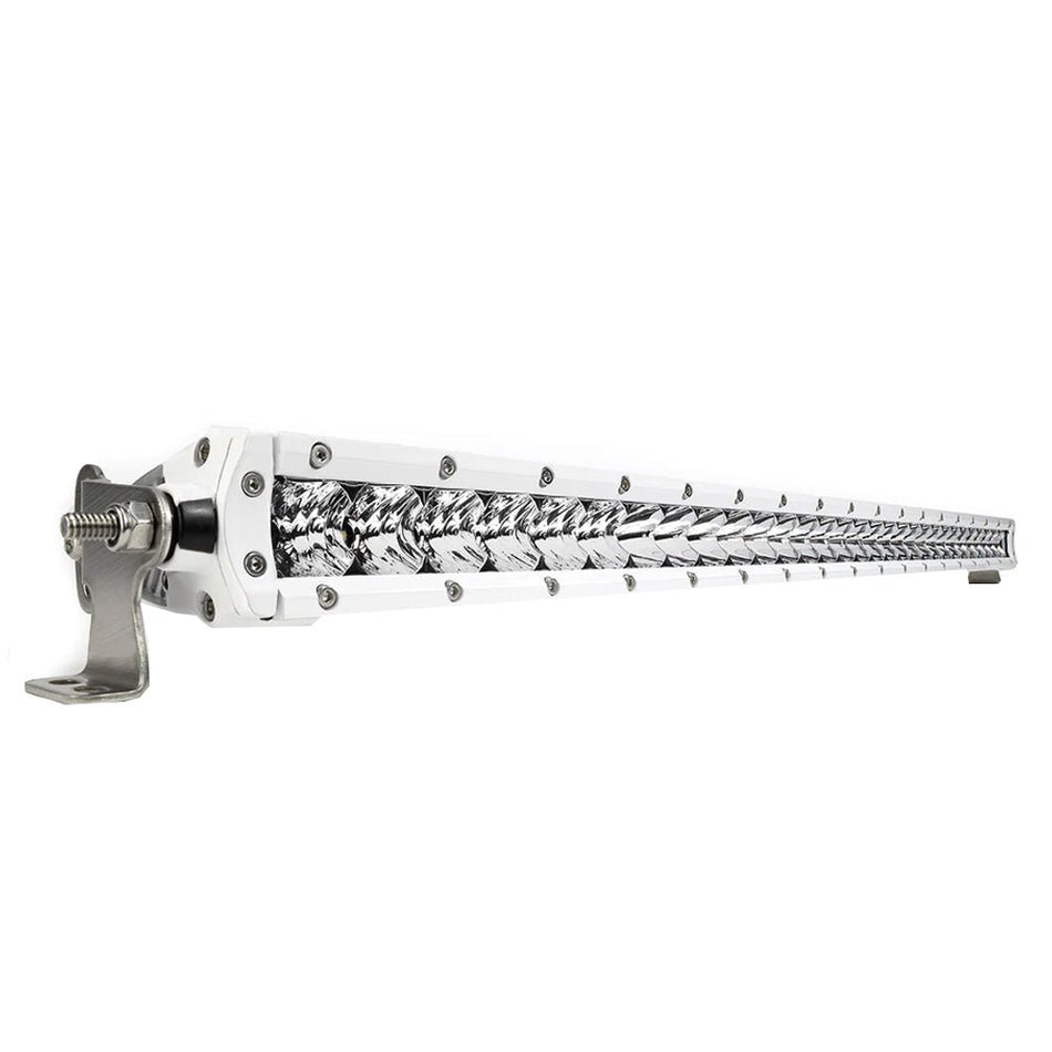 Black Oak Pro Series 3.0 Single Row 30" LED Light Bar - Combo Optics - White Housing - Get Tight Gear