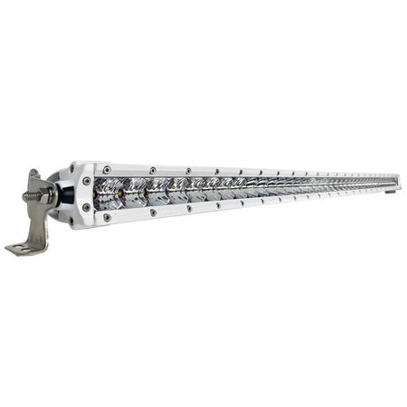 Black Oak Pro Series 3.0 Single Row 40" LED Light Bar - Combo Optics - White Housing - Get Tight Gear