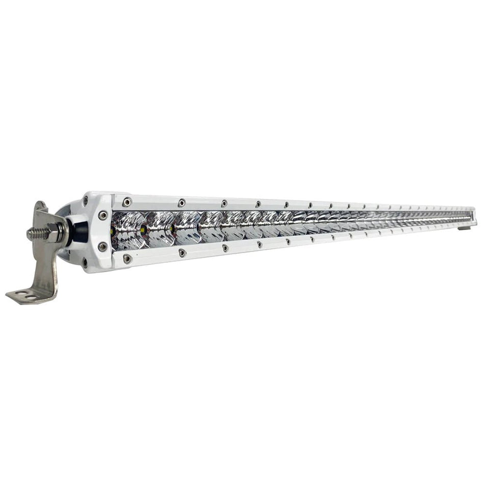 Black Oak Pro Series 3.0 Single Row 40" LED Light Bar - Combo Optics - White Housing - Get Tight Gear