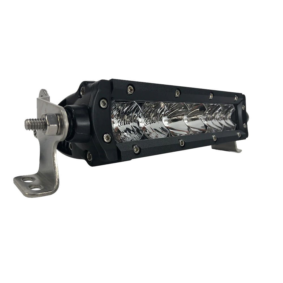 Black Oak Pro Series 3.0 Single Row 6" LED Light Bar - Combo Optics - Black Housing - Get Tight Gear