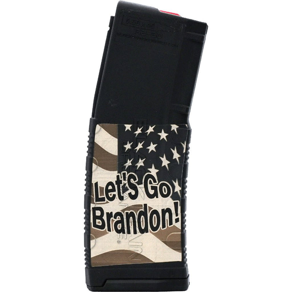 Black Rain Ordnance Lasered AR15 Magazine LGB Flag 30 rd. - Get Tight Gear