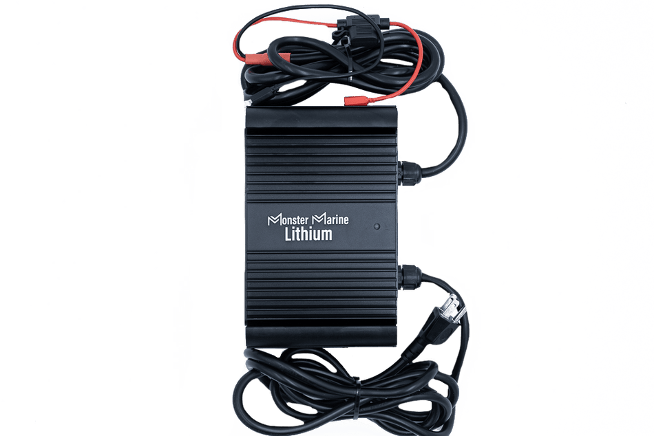 BLACK WIDOW 24V 10A Waterproof Lithium Battery Charger - Get Tight Gear