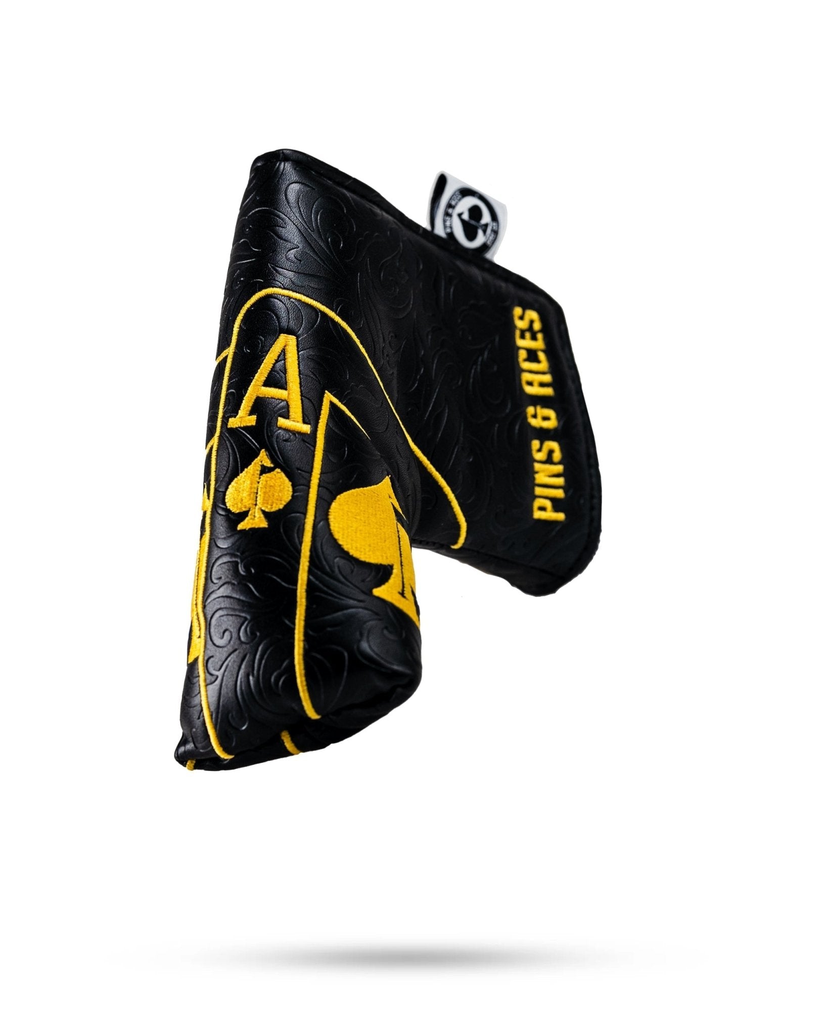 Black/Gold Ace of Spades - Blade Putter Cover - Get Tight Gear