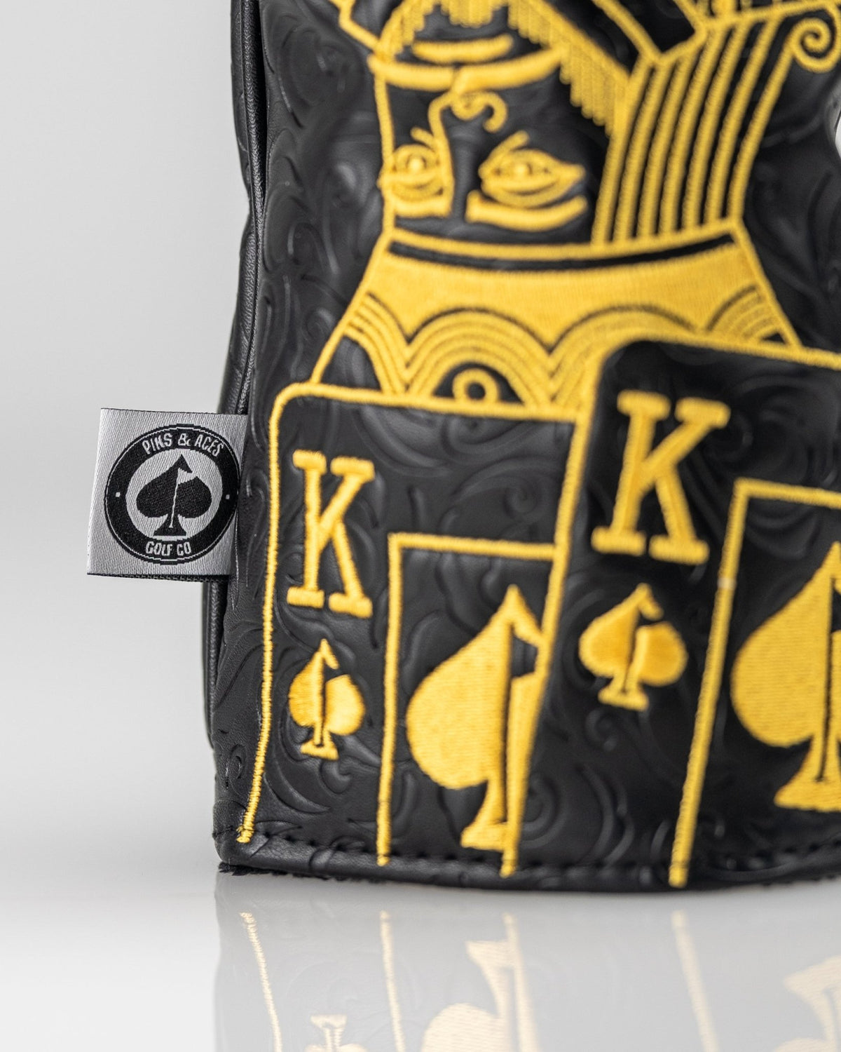 Black/Gold King of Spades - Driver Cover - Get Tight Gear