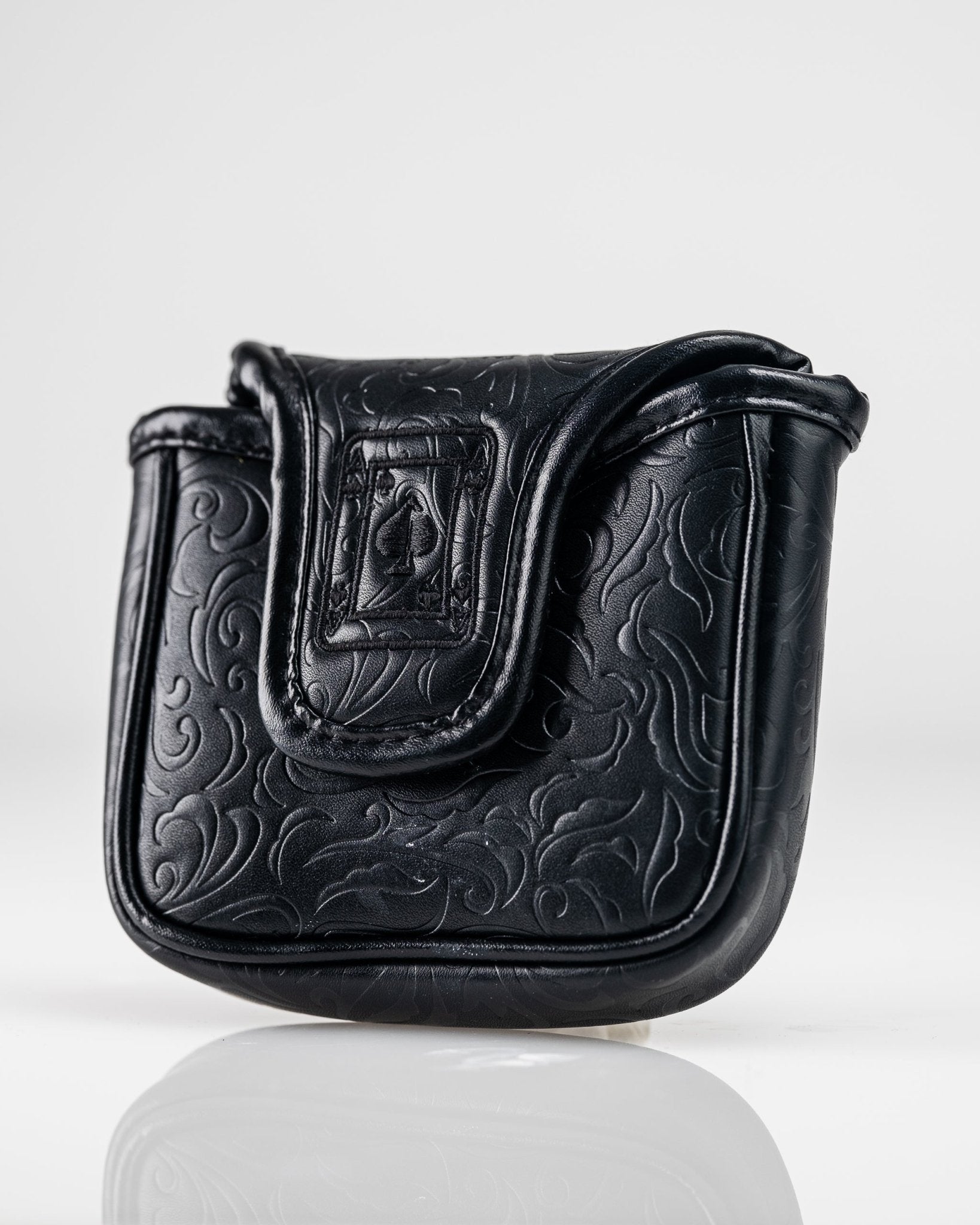 Blackout Ace of Spades - Mallet Putter Cover - Get Tight Gear