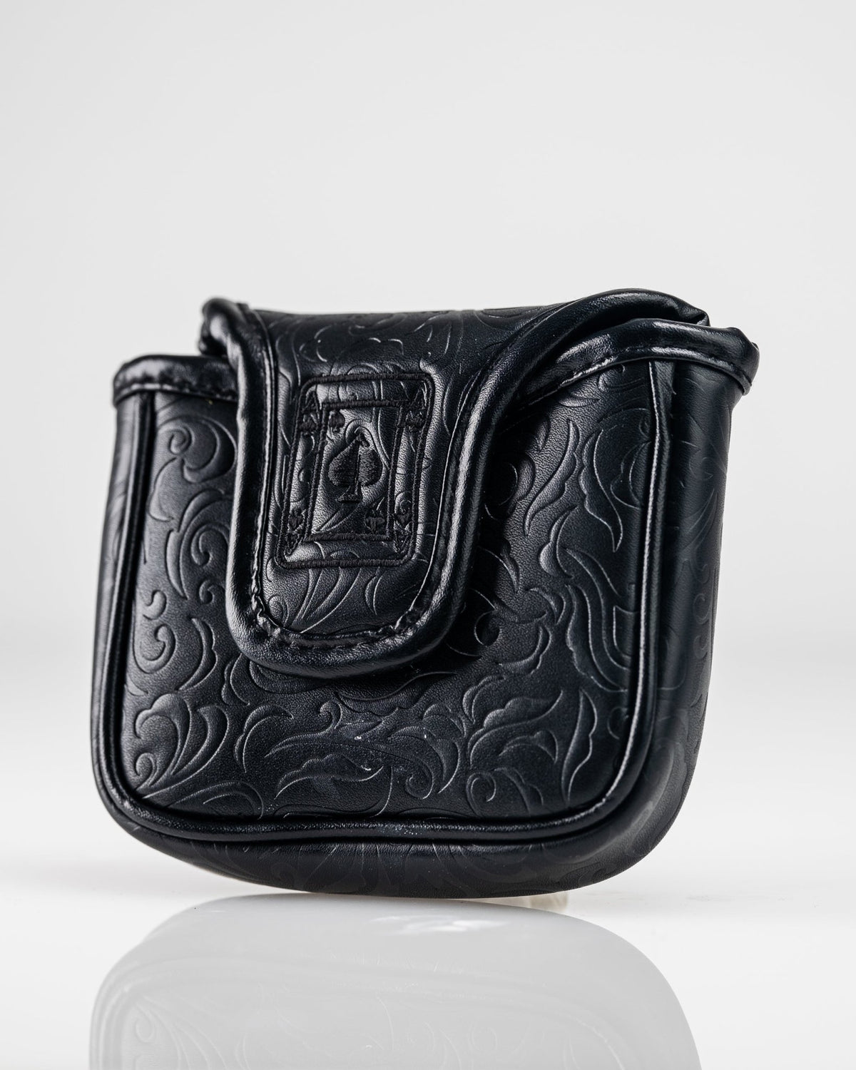 Blackout Ace of Spades - Mallet Putter Cover - Get Tight Gear