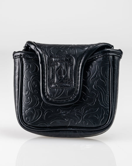 Blackout Ace of Spades - Mallet Putter Cover - Get Tight Gear