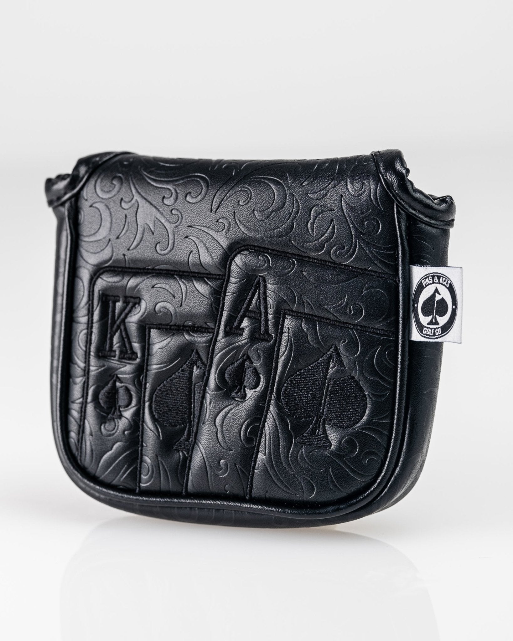 Blackout Ace of Spades - Mallet Putter Cover - Get Tight Gear