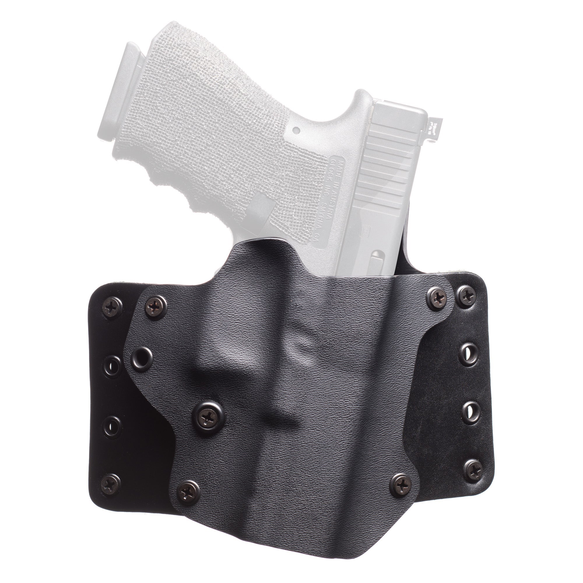 BLK PNT LTHR WING FOR GLK 19 RH BLK - Get Tight Gear