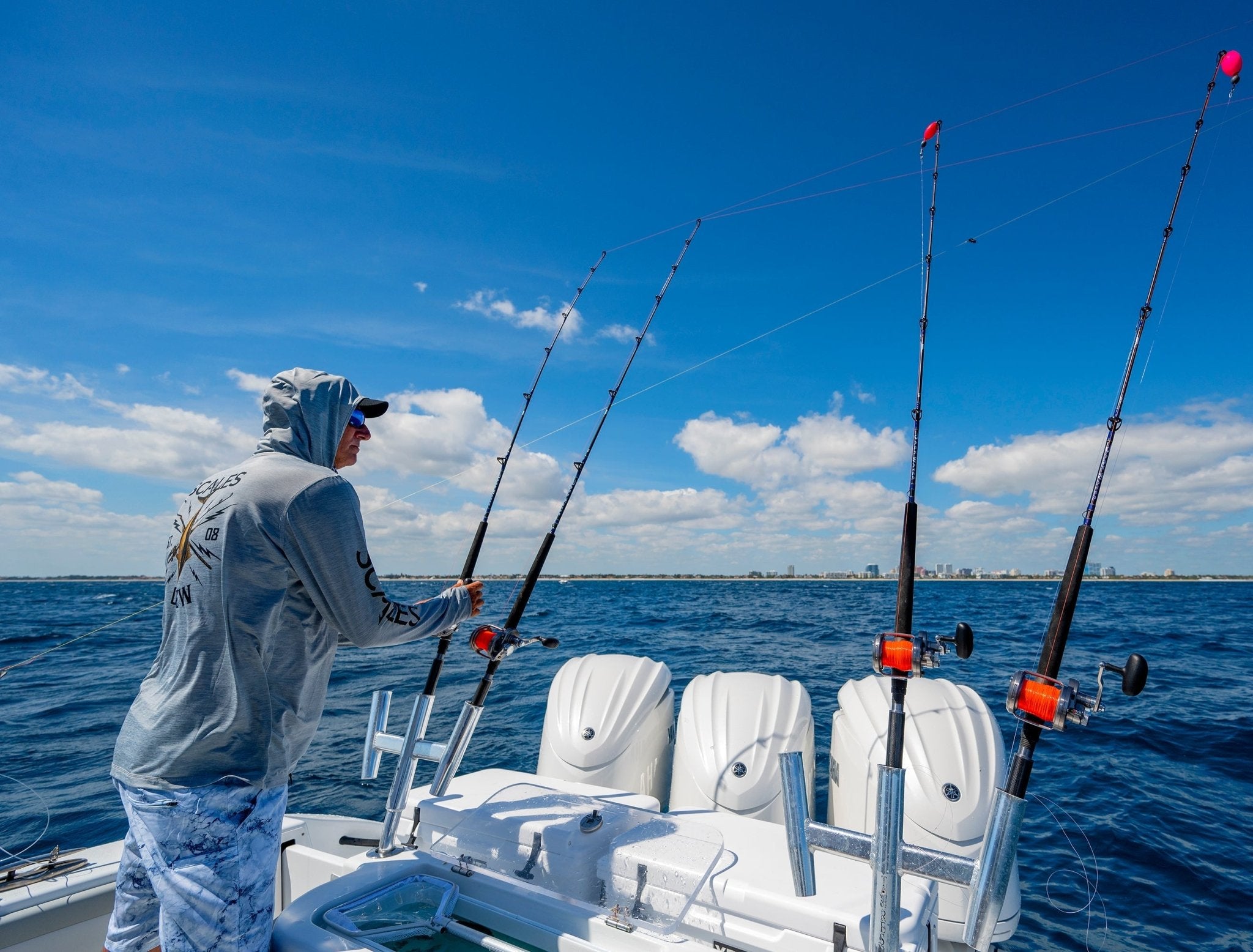 Blue Gold Hooded Active Performance - Get Tight Gear