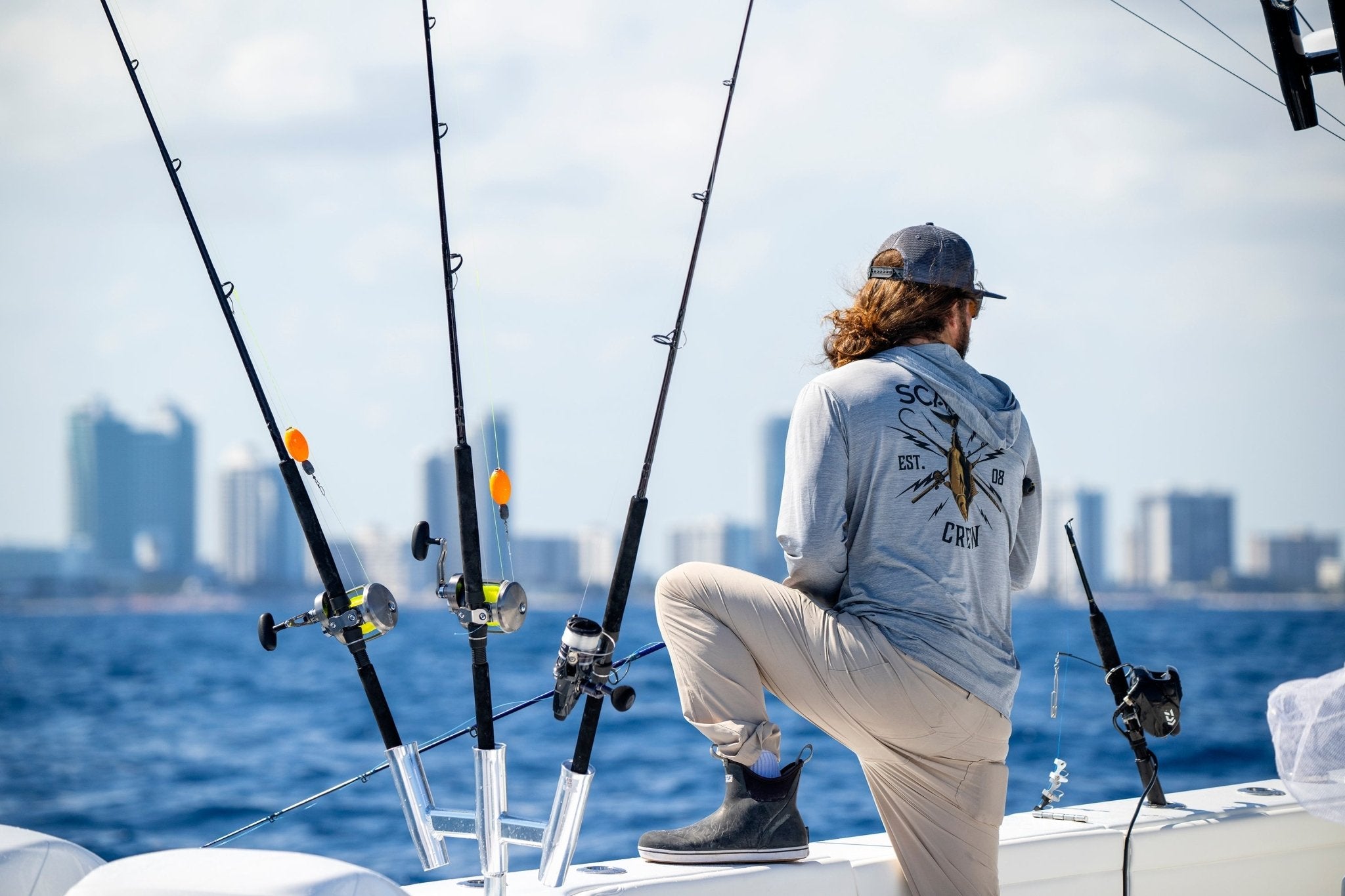 Blue Gold Hooded Active Performance - Get Tight Gear