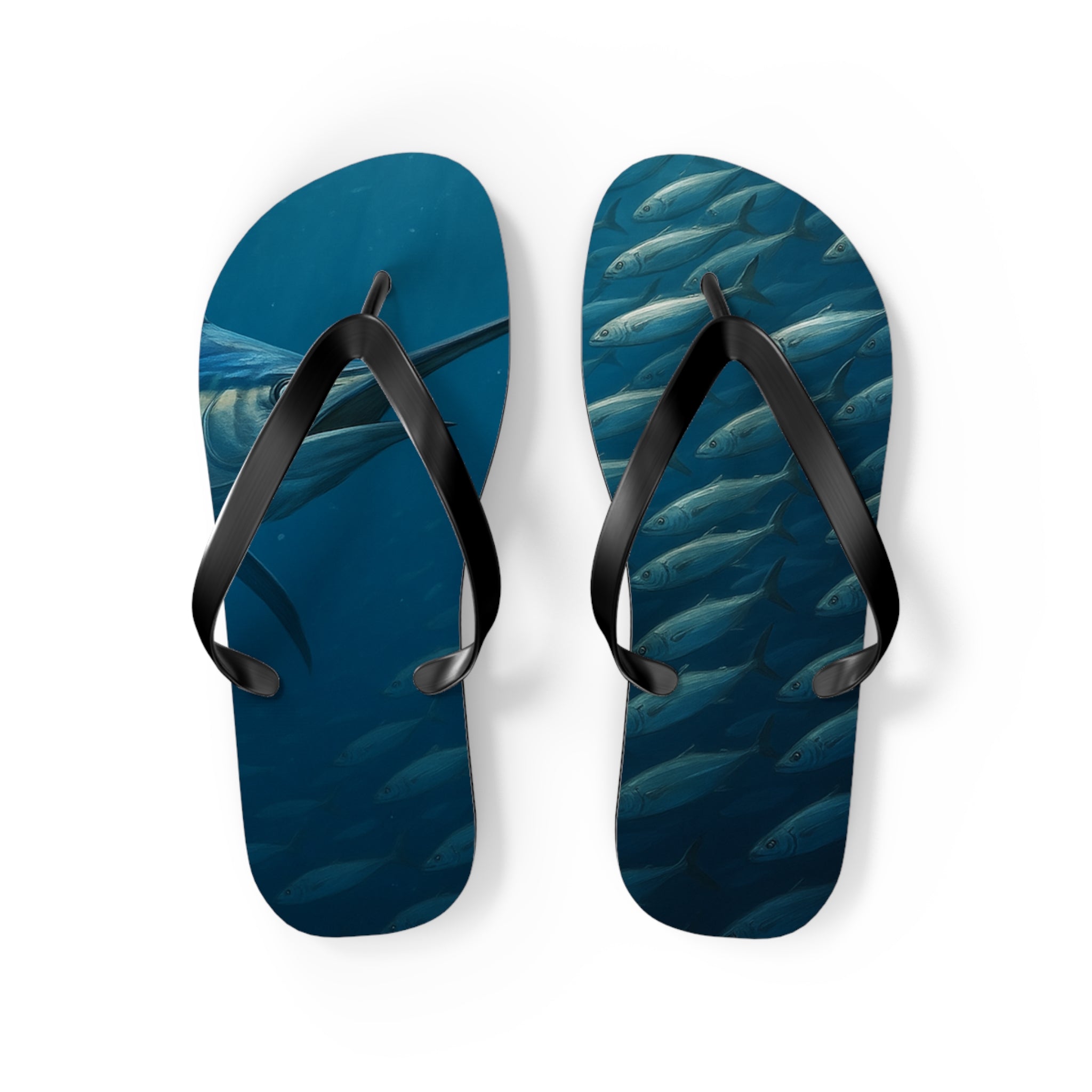 Blue Marlin Flip Flops - Get Tight Gear